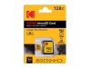 KODAK mSD 128GB UHS-I U3/V30/A1 Y/R/B Card+Adapter KODAK mSD 128GB UHS-I U3/V30/A1 Y/R/B Card+Adapter